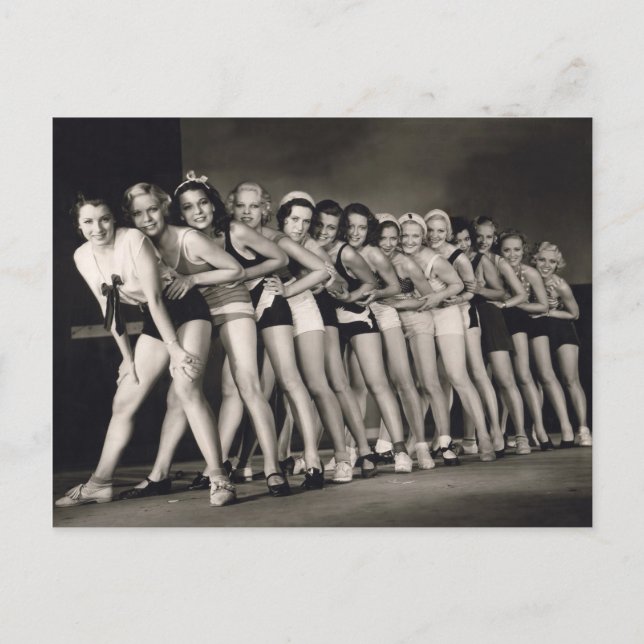 Chorus Girls vykort - 1706690.jpg (Framsida)