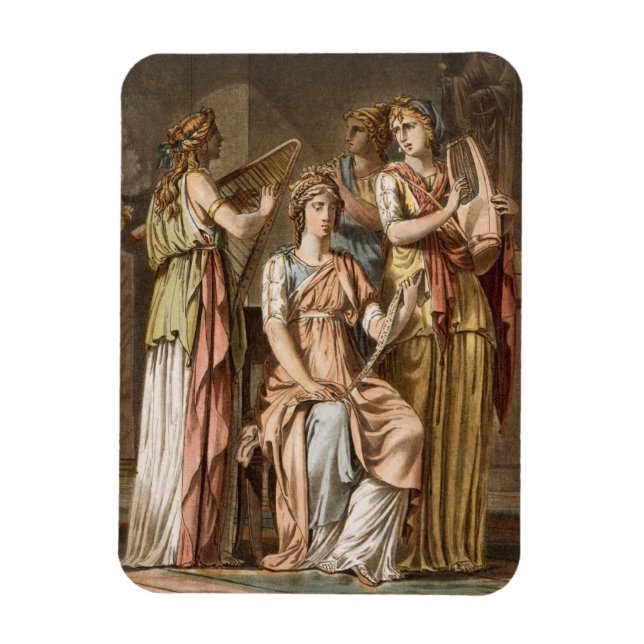 Chorus of Israelite Women, costumes for 'Esther' b Magnet (Vertikal)