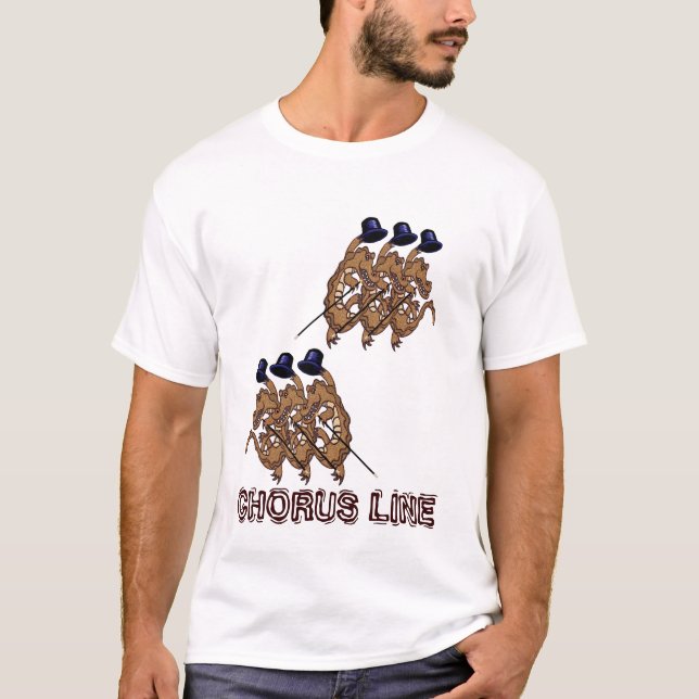 Choruslinje Tee Shirt (Framsida)