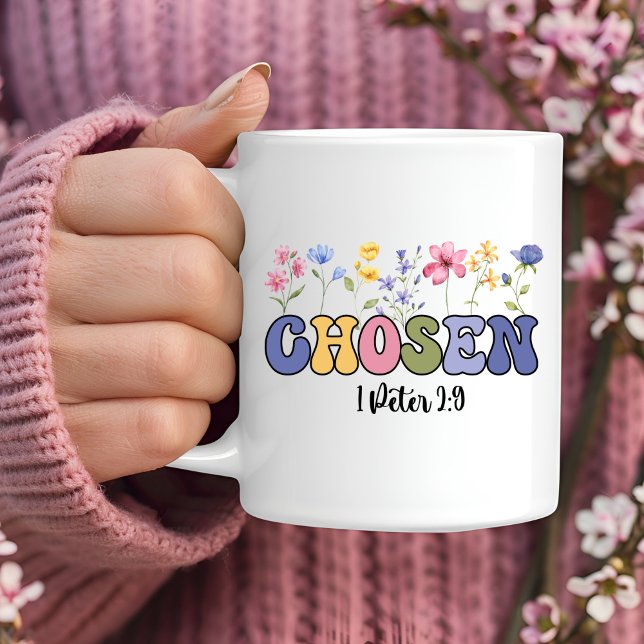 Chosen Christian Coffee Mugg (Skapare uppladdad)