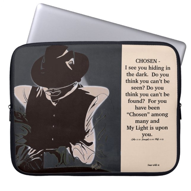 CHOSEN - Electronics Bag Laptop Fodral (Framsidan)