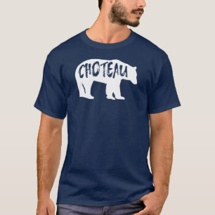 Choteau Montana Bear T Shirt