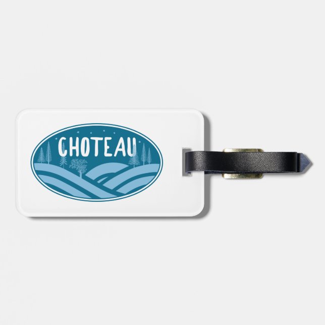 Choteau Montana Utomhus Bagagebricka (Baksida Vågrät)