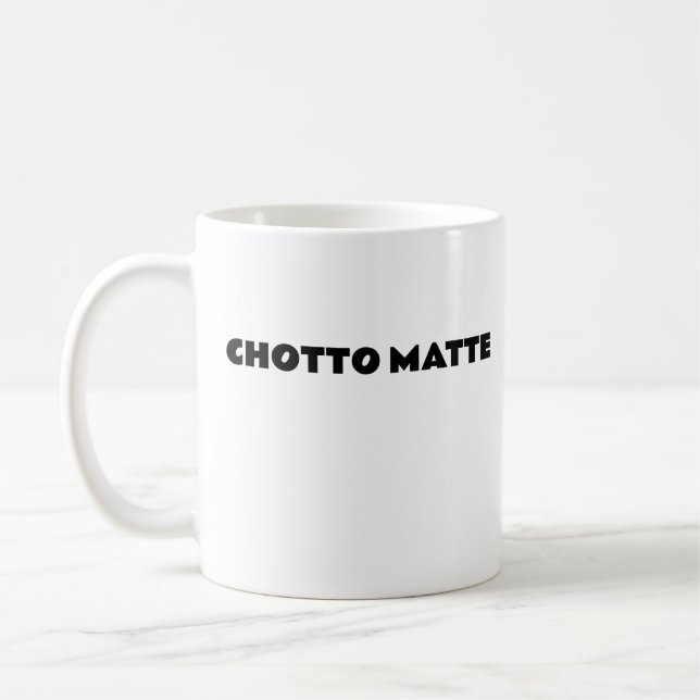 CHOTTO MATTE kaffe mugg (Vänster)