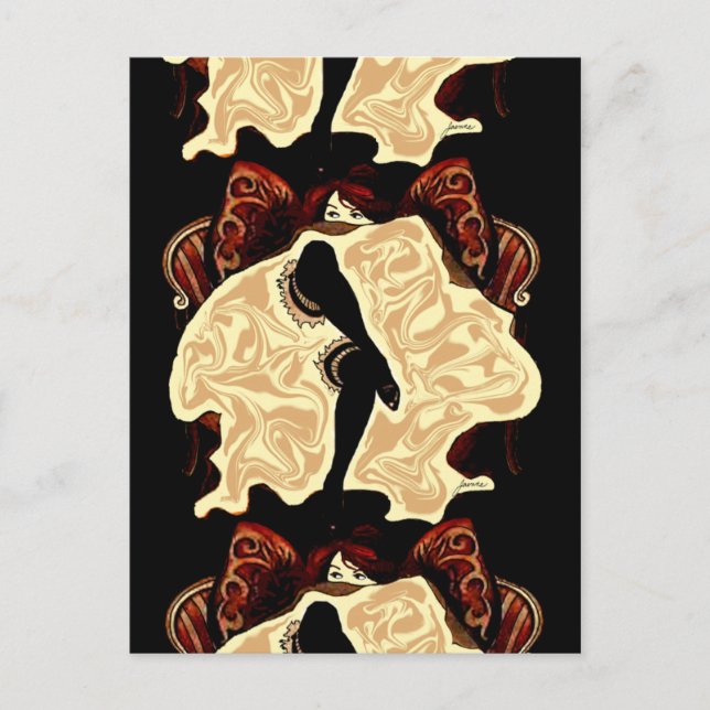 Chou Chou Night Klubb Postcard Vykort (Framsida)