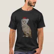 Chouette de Noël réaliste avec effet tricot unique
