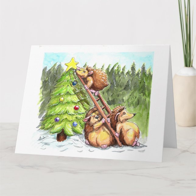 choupissons de Noël Kort (Framsida)