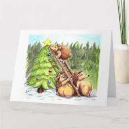 choupissons de Noël Kort