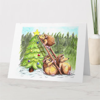 choupissons de Noël Kort