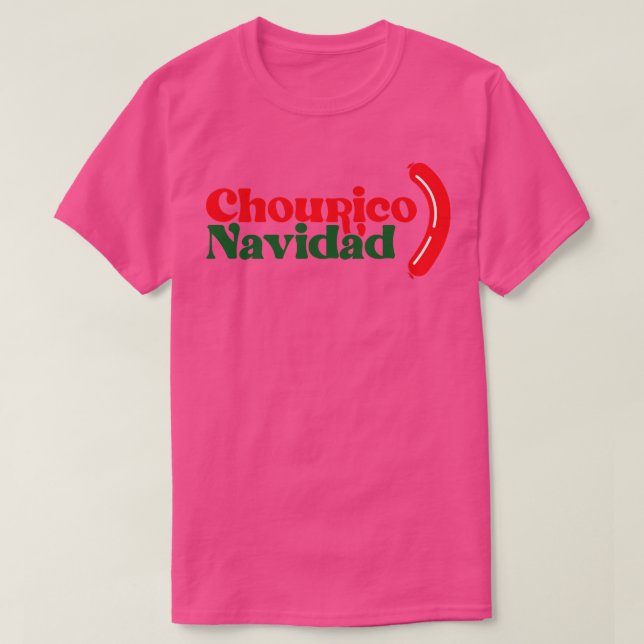 Chourico Navidad T Shirt (Design framsida)