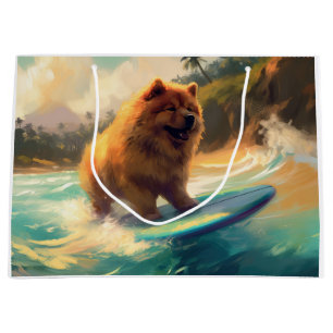 Chow Beach Surfing Painting