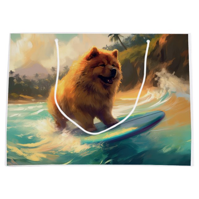 Chow Beach Surfing Painting (Framsidan)