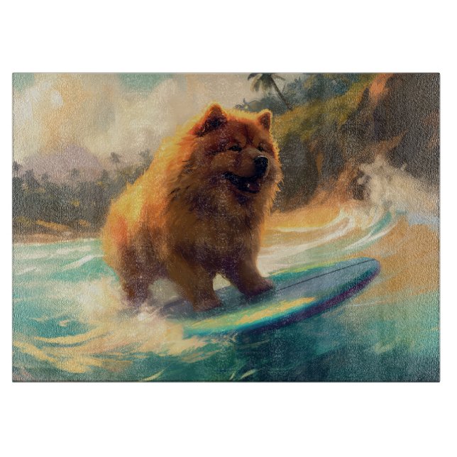 Chow Beach Surfing Painting (Framsidan)