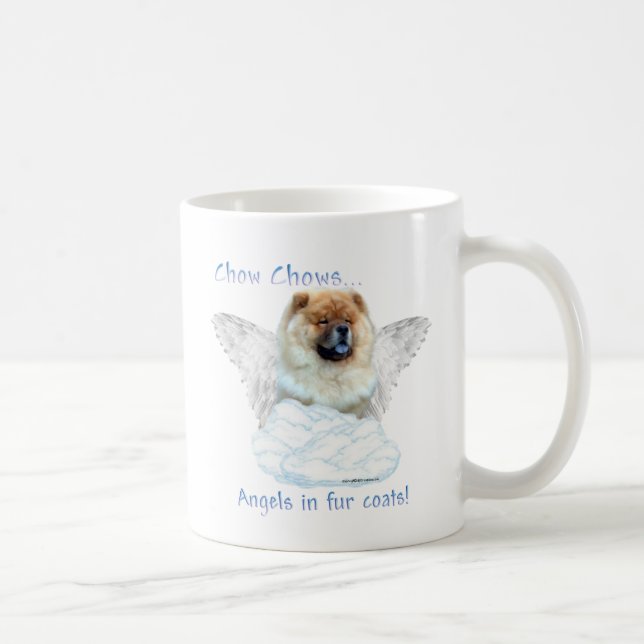 Chow Chow Angel Kaffemugg (Höger)