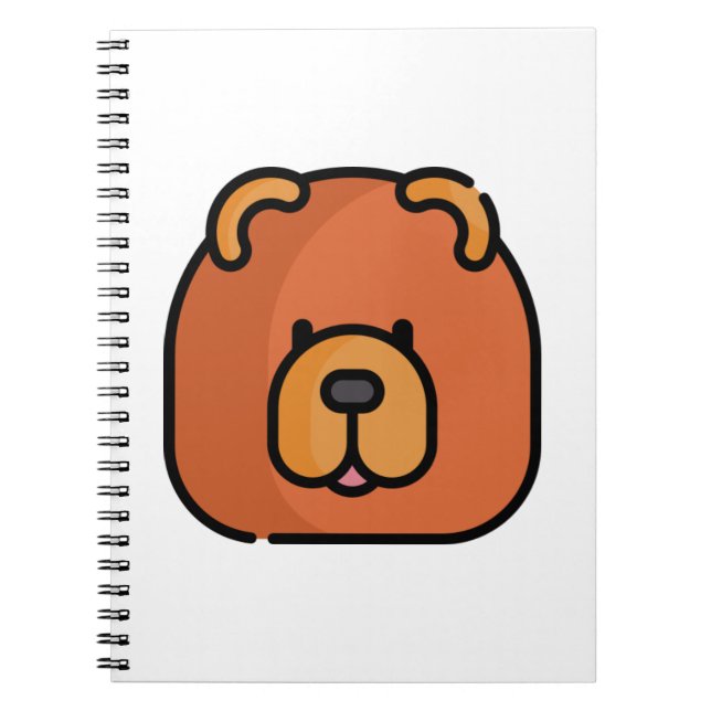 Chow Chow Anteckningsbok (Framsidan)