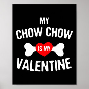 Chow Chow är min älskling Chow Chow Hund _1  Poster