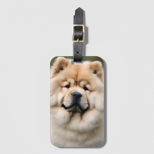 Chow Chow Bagagebricka (Framsida vertikal)