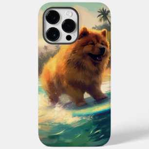Chow Chow Beach Surfing Målning