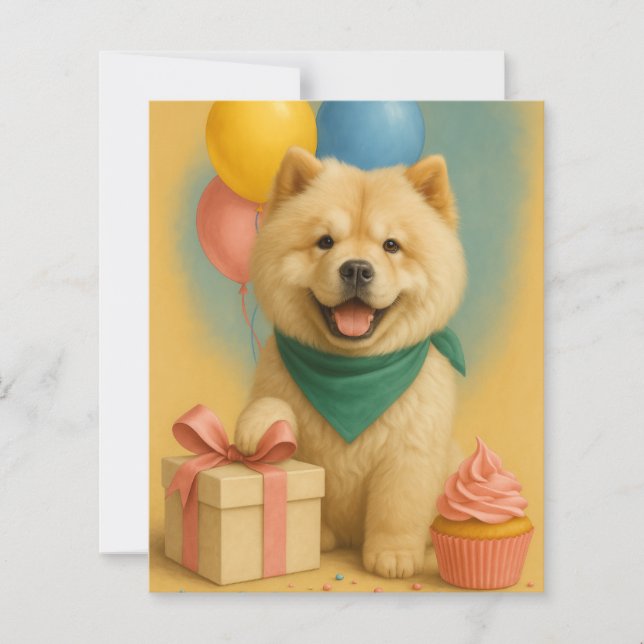 Chow Chow Birthday (Framsida)