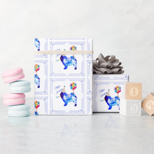 Chow Chow Birthday Presentpapper (Baby Shower)