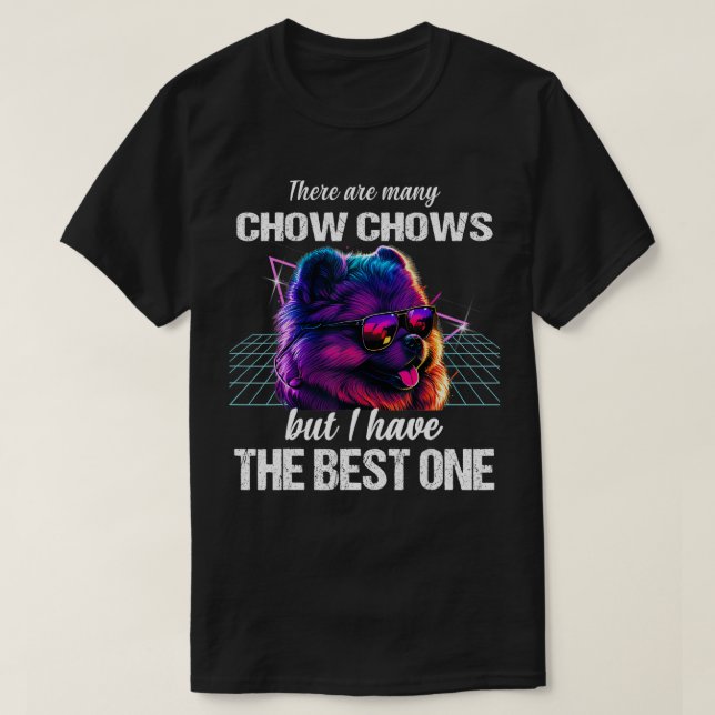 Chow Chow Chow Chow Chows T Shirt (Design framsida)