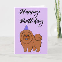 Chow Chow Chow Grattis på födelsedagen