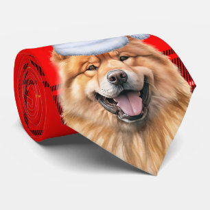 Chow Chow Chow Hund Red Play-Helgdag Slips