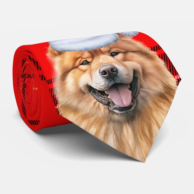 Chow Chow Chow Hund Red Play-Helgdag Slips (Rullad)