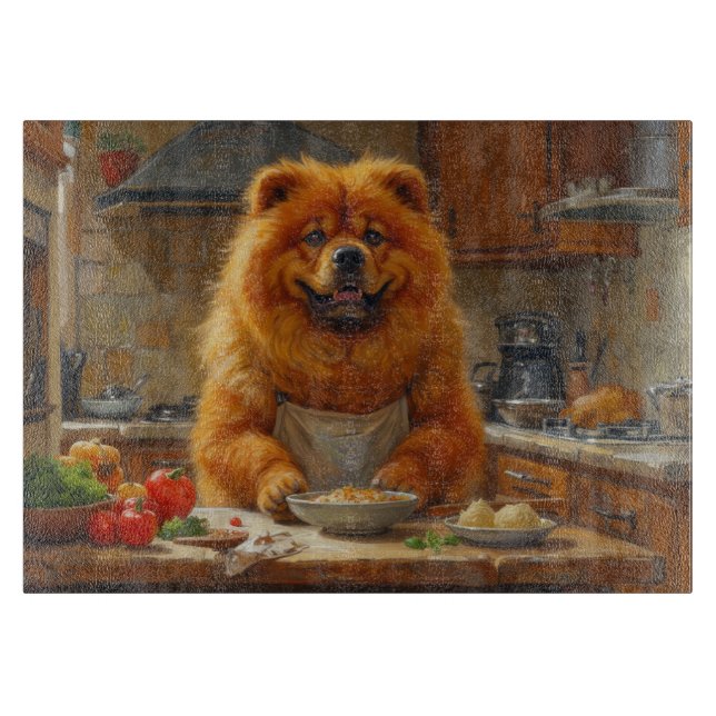 Chow Chow Cooking in Kitchen (Framsidan)