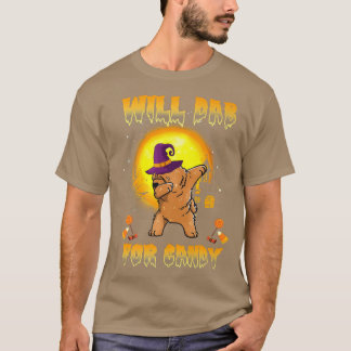 Chow Chow Dabbing Dog Will Dab For Candy Funny Hal T Shirt