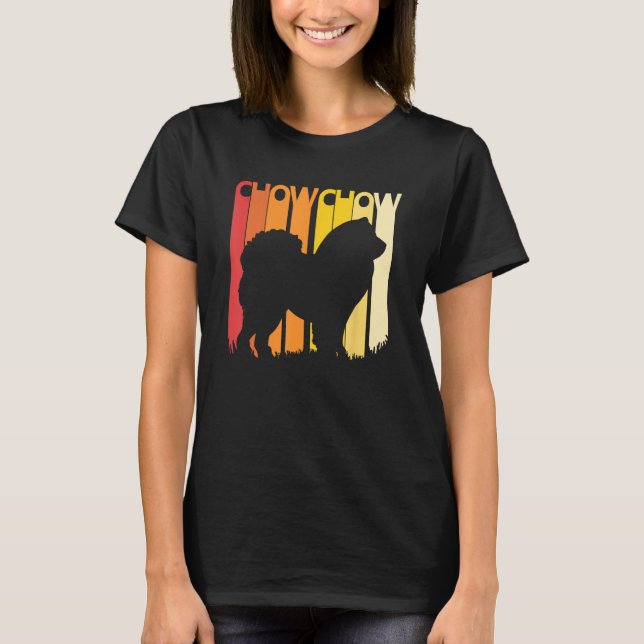 Chow chow dog t shirt (Framsida)