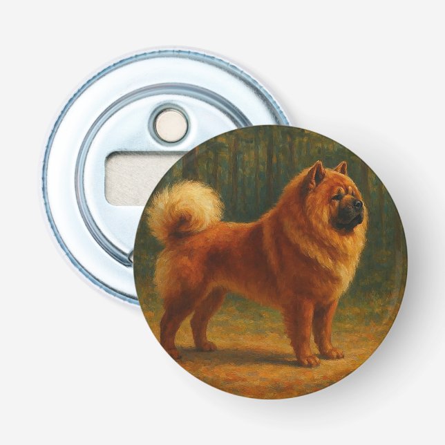 Chow Chow Flasköppnare (Framsidan)