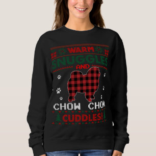 Chow Chow Hund jul Pajama Ugly jul Swea T Shirt