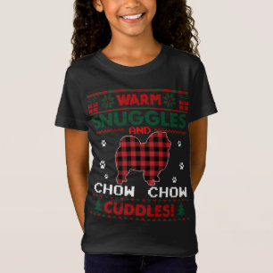 Chow Chow Hund jul Pajama Ugly jul Swea T Shirt