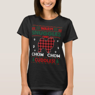 Chow Chow Hund jul Pajama Ugly jul Swea T Shirt