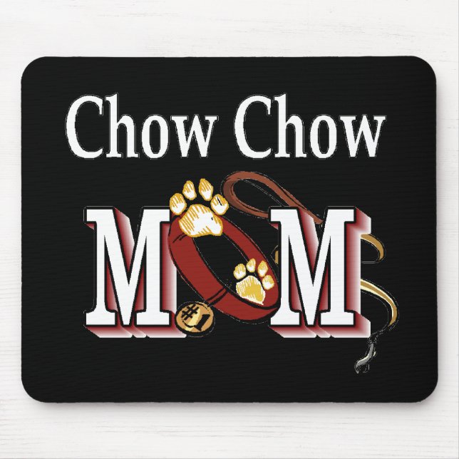 Chow Chow Hund Mamma Gifts Musmatta (Framsidan)