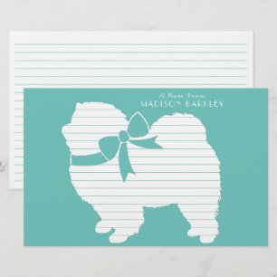 Chow Chow Hund Puppy Brevpapper