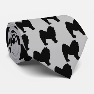 Chow Chow Hund Silhouette Slips