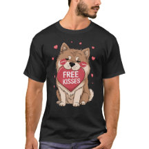 Chow Chow Hund Valentines day Free Kisses