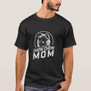 Chow Chow Hundägare ger kvinnor Rolig hund Moth fr T Shirt