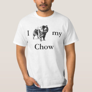 Chow Chow Hundägare Kärlek Ras Stolthet T Shirt