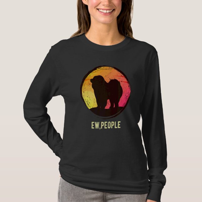 Chow Chow Hundras  8 T Shirt (Framsida)