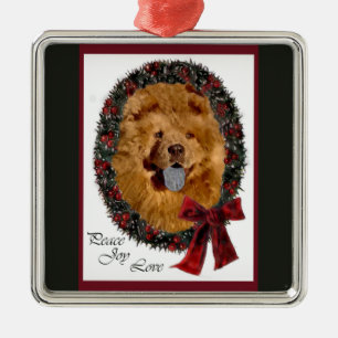 Chow Chow jul Ornament