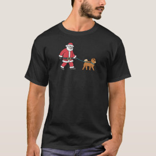 Chow Chow Jultomten Rolig hund jul Raglan B T Shirt
