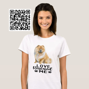 Chow Chow Kärlek räddade mig T Shirt