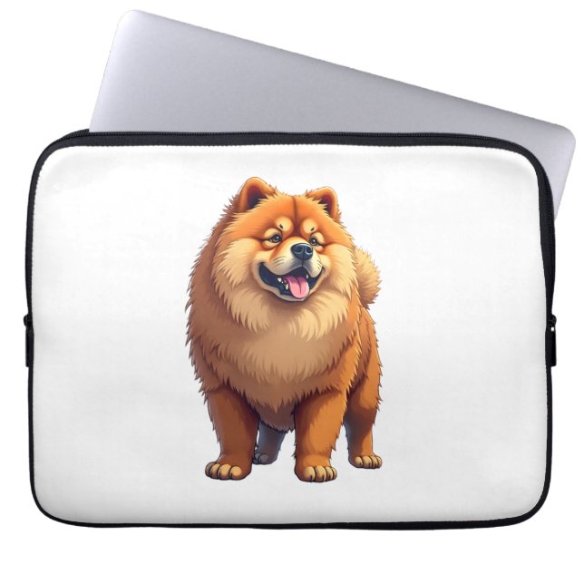 Chow Chow Kinkinesisk Hund aveln för en Chow Chow  Laptop Fodral (Framsidan)