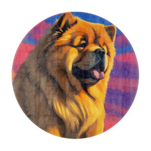 Chow Chow-målning