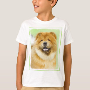 Chow Chow-målning - Söt originell hundkonst T Shirt