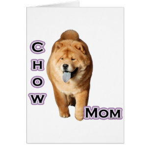 Chow Chow Mamma 4 Hälsningskort