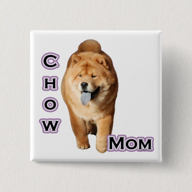 Chow Chow Mamma 4 - knapp (Framsida)